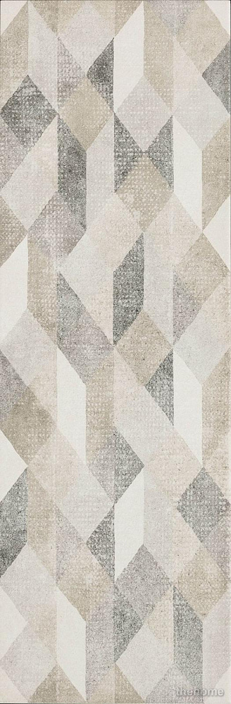 Плитка Chalk Butter Decoro Origami 25х76 - TheHome