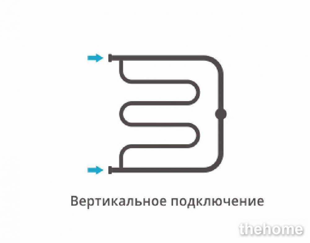 Полотенцесушитель водяной Сунержа Лира 60 x 60 см, с 2-мя полками, 00-0012-6060, хром - 6