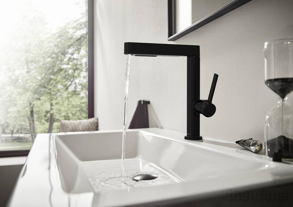 Смеситель Hansgrohe Finoris для раковины 76063670 черный - 2
