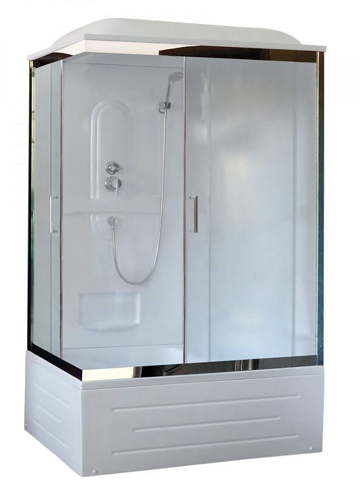 Душевая кабина Royal Bath RB 8100BP1-M-CH (матовое) R - TheHome