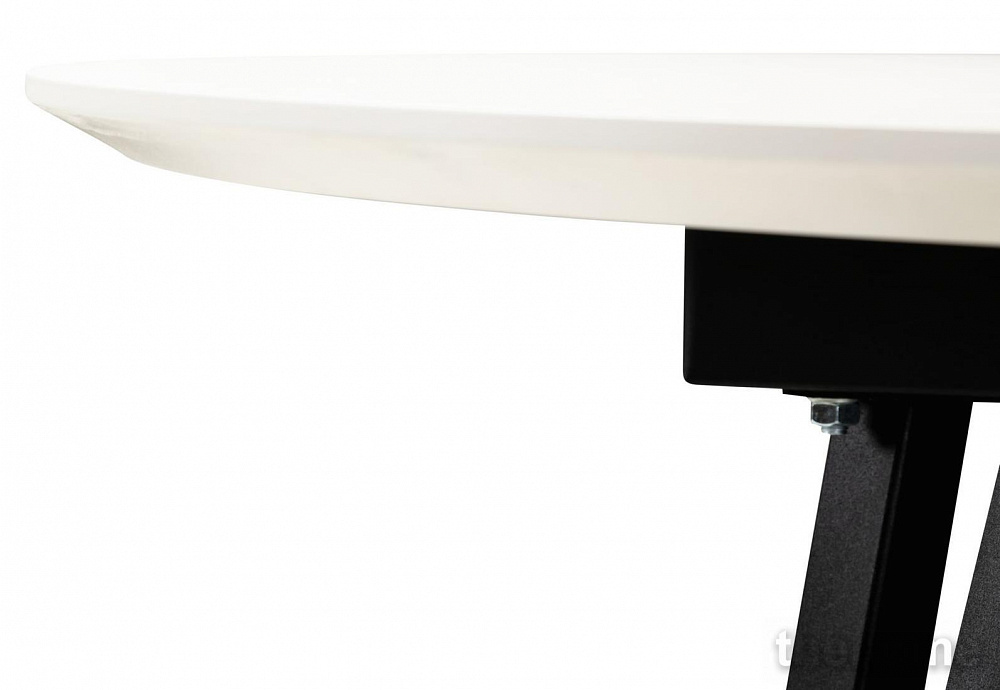 Стол R-Home Диего d960 белый со скосом - 4