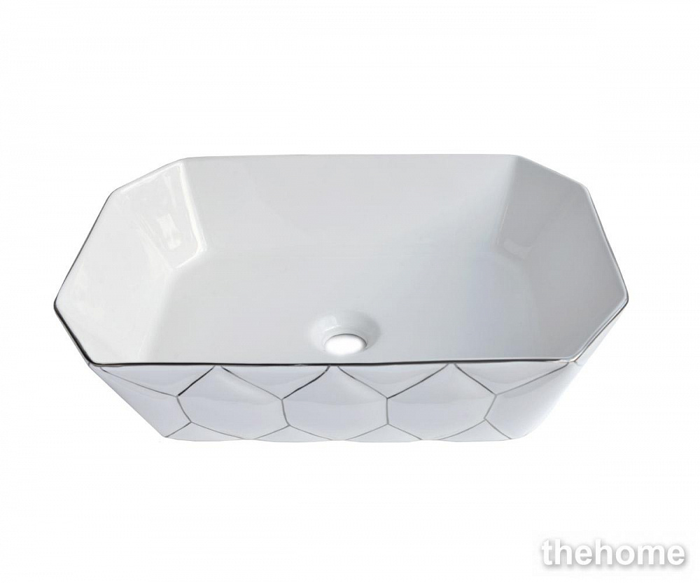Накладная раковина Bronze de Luxe Silver Cell 1398SL - TheHome