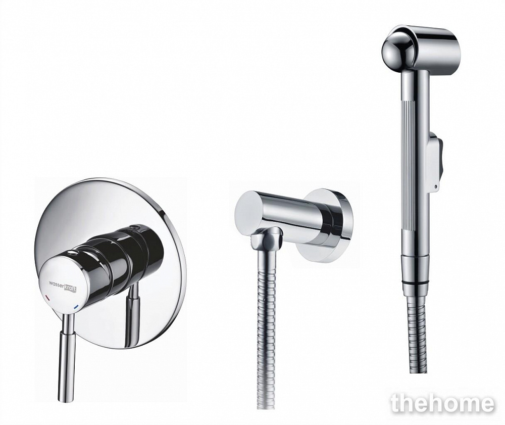 Гигиенический душ WasserKRAFT Main A14157, хром - TheHome
