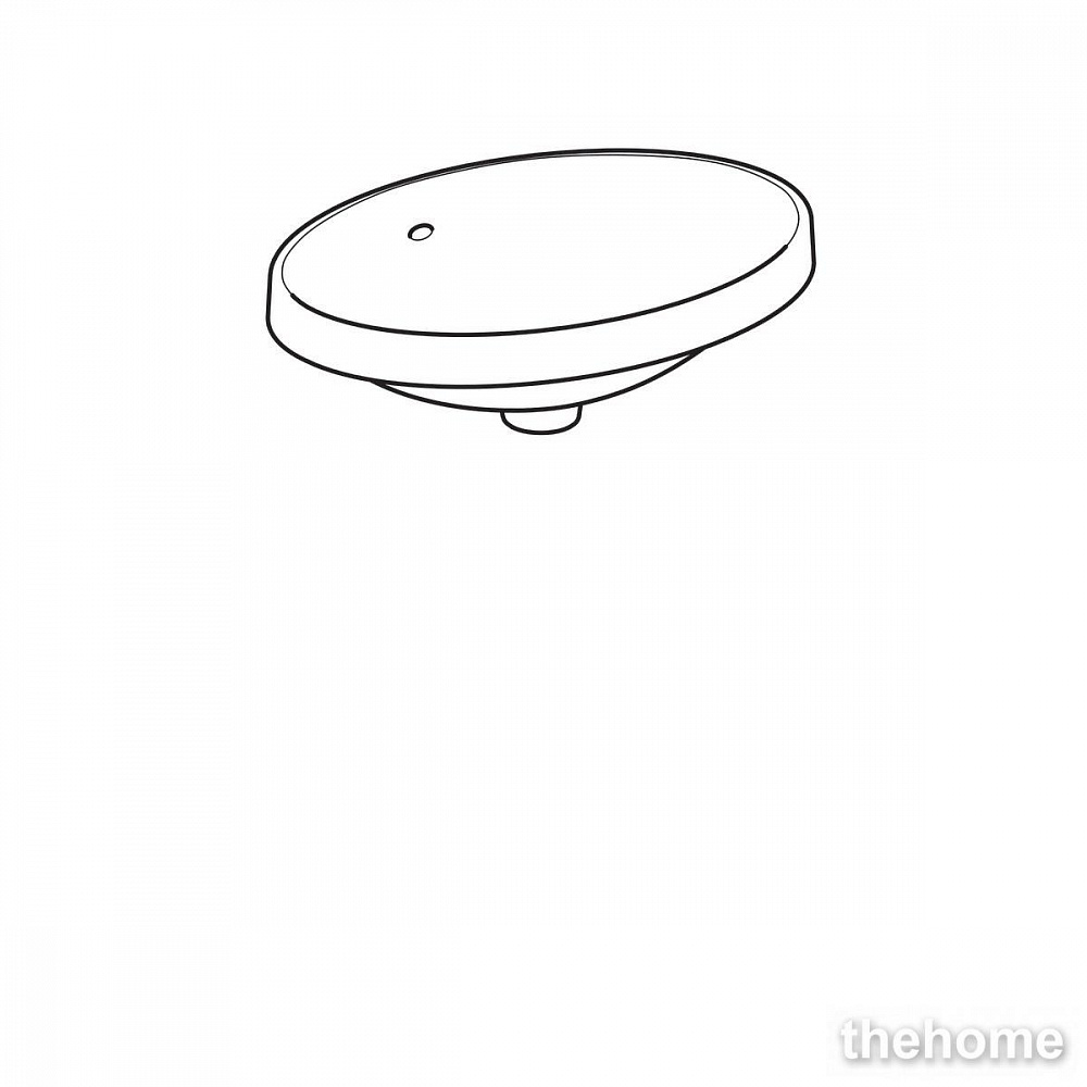 Раковина Geberit Variform 55см 500.716.01.2 белая - 3