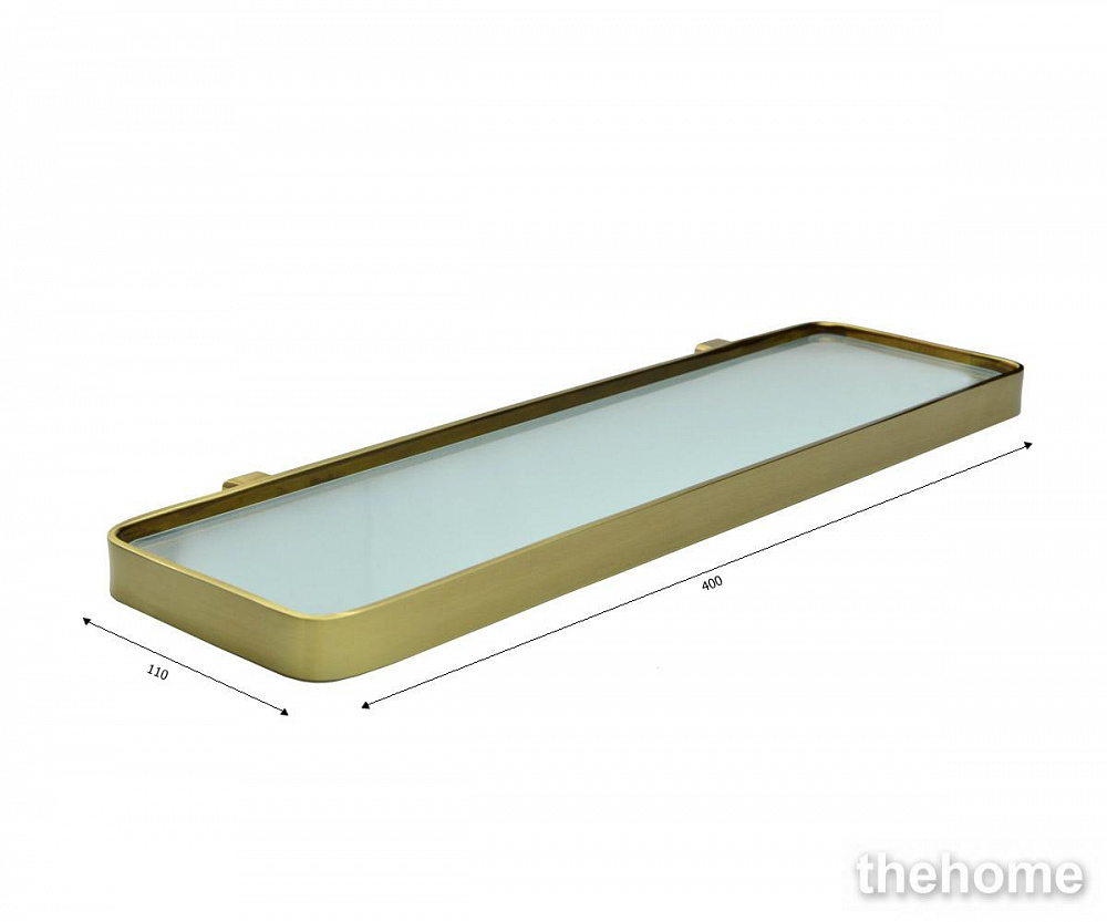 Полка стеклянная Bronze de Luxe 1760'S LOFT 10511 - 2