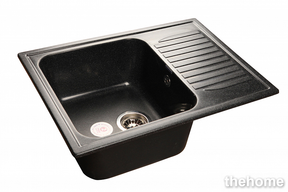 Кухонная мойка GranFest Standart GF-S645L 417588 черная - TheHome