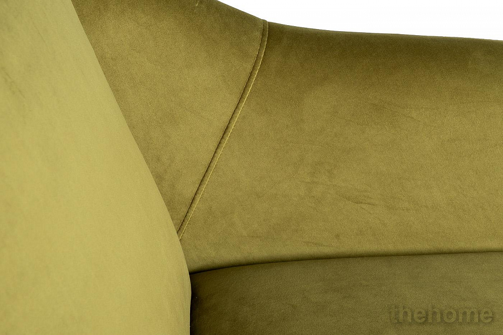 101MR-AR2976KRES-OLIV/ZOL Кресло велюр оливковый, опоры золото 80*87*75см Garda Decor - 4