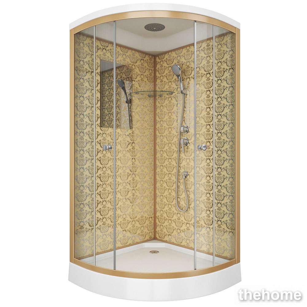Душевая кабина Niagara Luxe 7702G 100x100x210 стекло прозрачное - TheHome