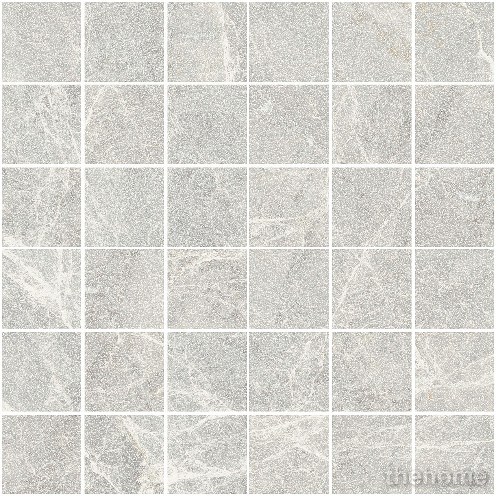 Мозаика Marmostone Светло-серый 7ЛПР (5х5) 30х30 - TheHome