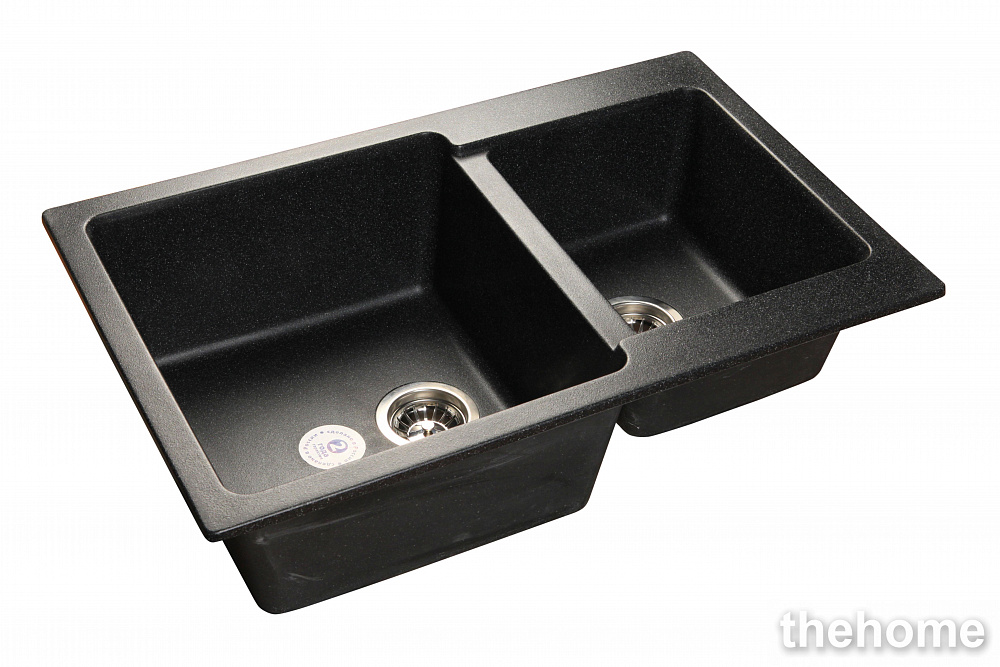 Кухонная мойка GranFest Practic GF-P780K 429642 черная - TheHome