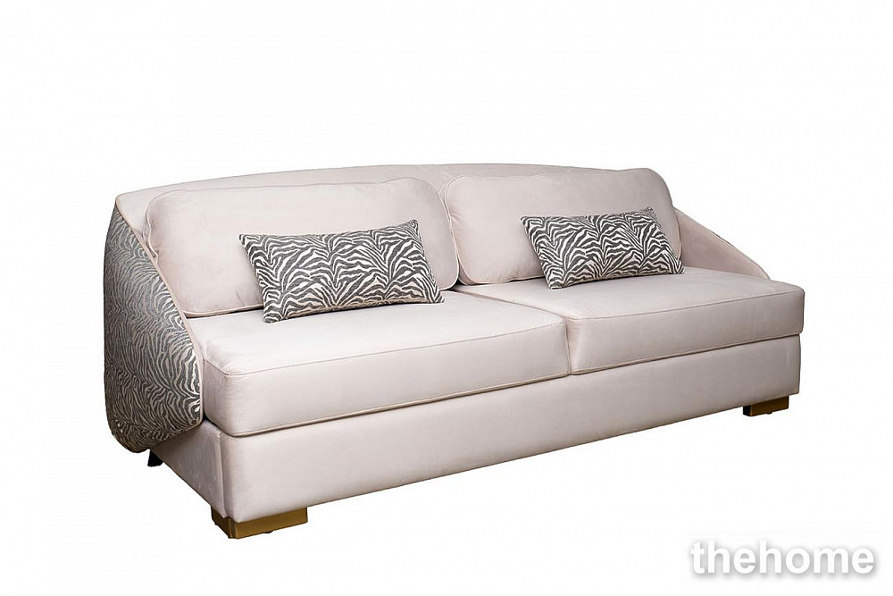 Диван Palazzo 240М трехм. раскладной бежевый/принт Colt002+Ana Beg 240*105*95см Garda Decor - 2