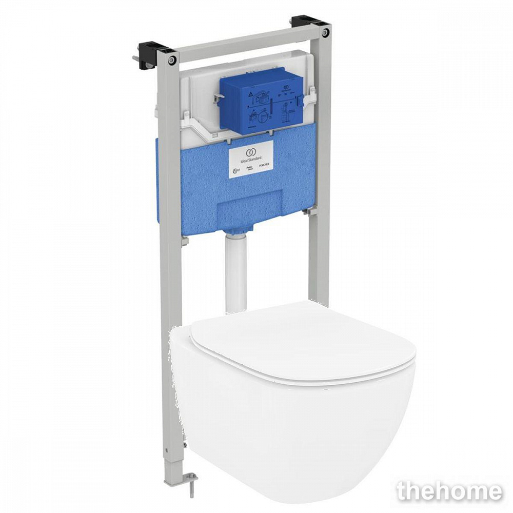 Комплект Ideal Standard Prosys Tesi с подвесным унитазом и инсталляцией T3868V1 - TheHome