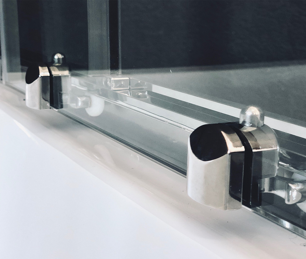 Душевой уголок Royal Bath RB 100BK-T-CH (прозрачное) - 3
