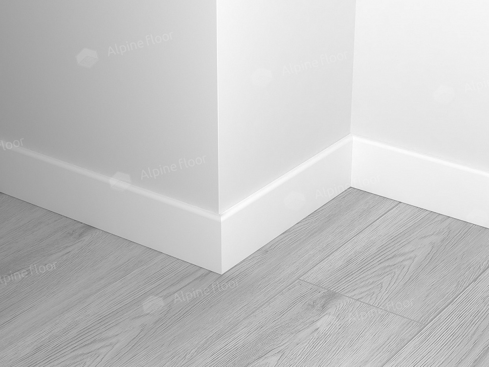 Плинтус Alpine Floor Grand Sequoia ECO 11-00 Белый Матовый - TheHome