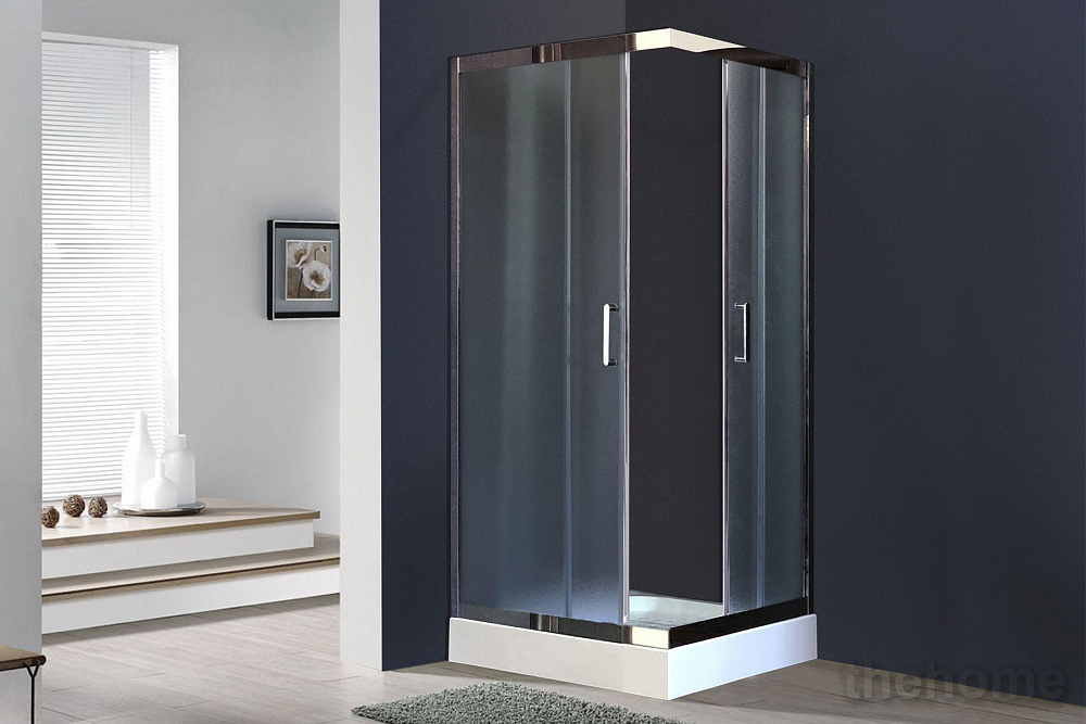 Душевой уголок Royal Bath HPD-C-CH 100х90х185 рифленое - TheHome