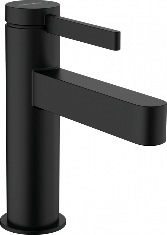 Смеситель Hansgrohe Finoris для раковины 76010670 черный - TheHome