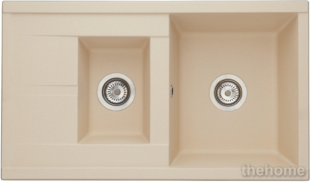 Кухонная мойка Акватон Делия 87 1A716232DE290 шампань - TheHome