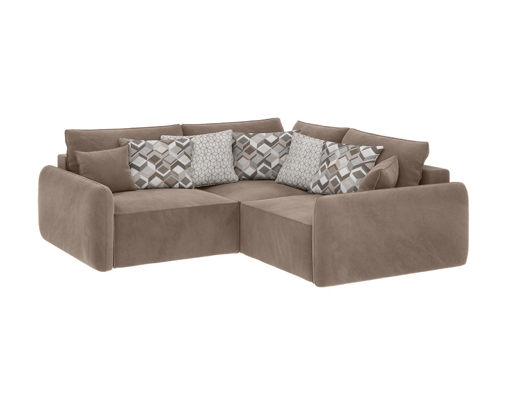 Диван угловой DeeOne Портленд-6 AAA4156001 бежевый - TheHome