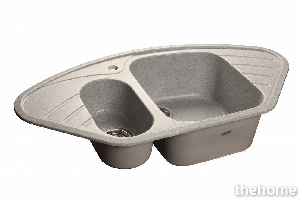 Кухонная мойка GranFest Corner GF-C960E 417608 серая - TheHome
