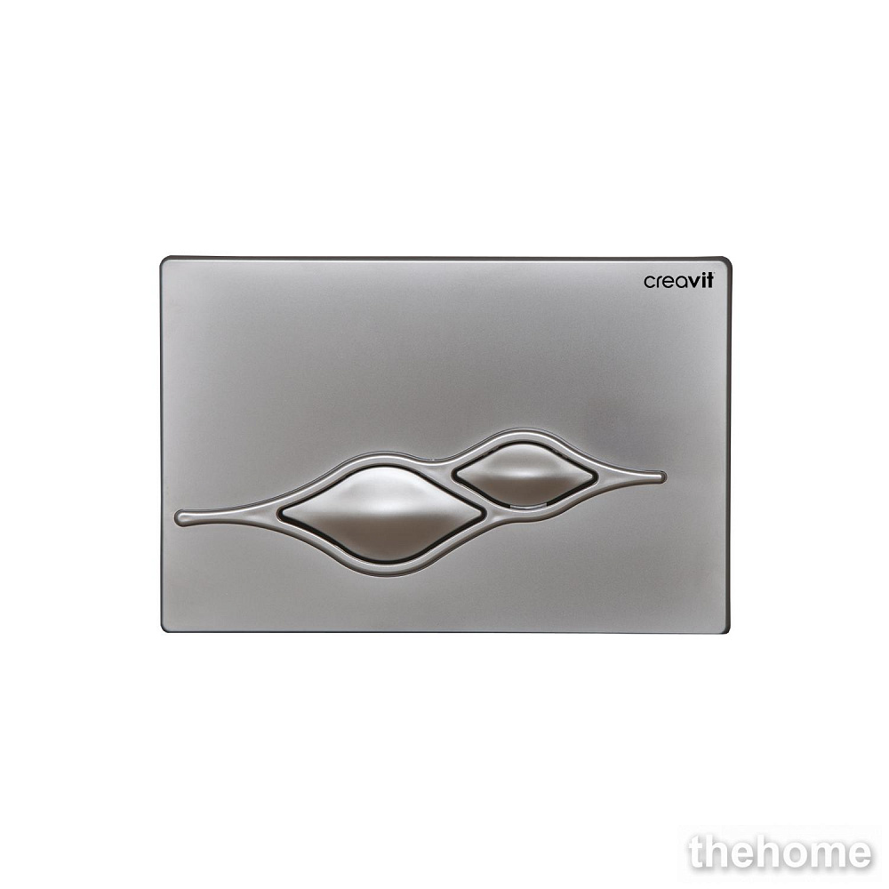 Клавиша смыва для инсталляции Creavit UFO GP1002.00 матовая серая - TheHome