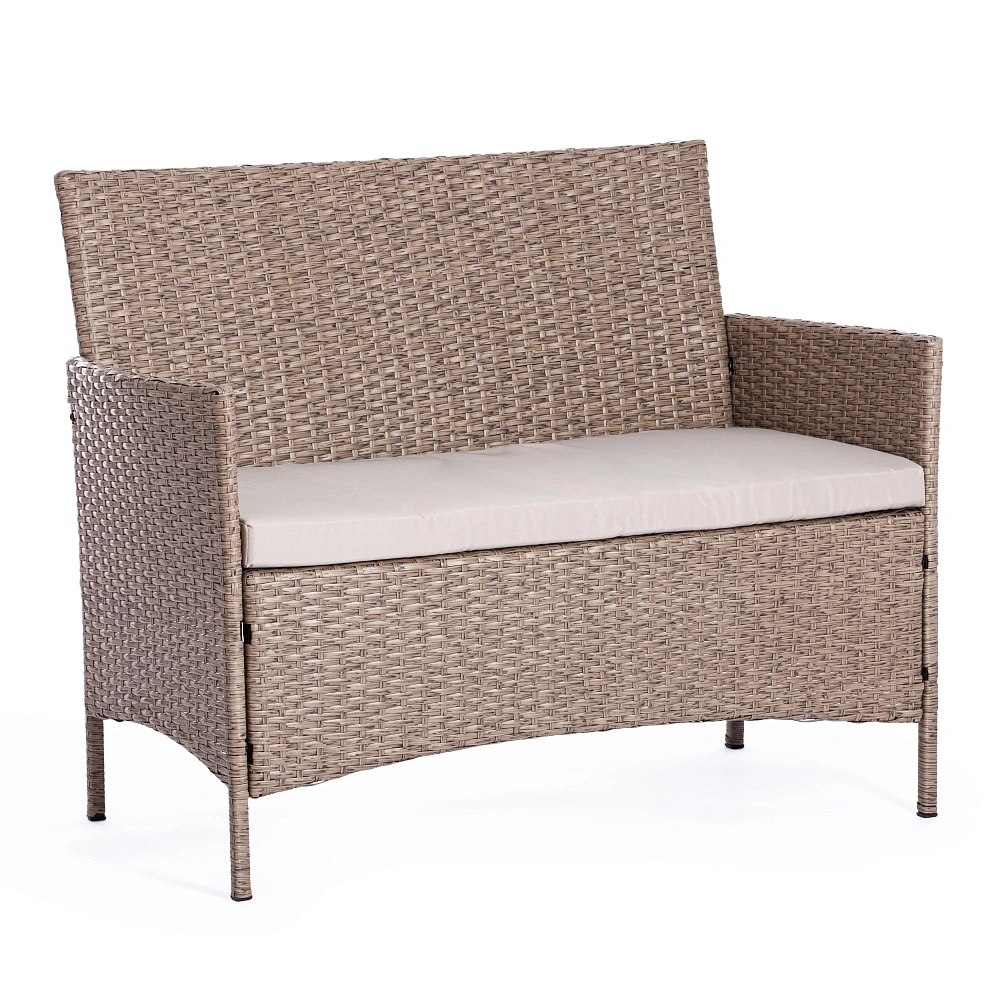 Лаундж сет (диван+2кресла+столик+подушки) (mod. 210013 А) TetChair 11947 - 2