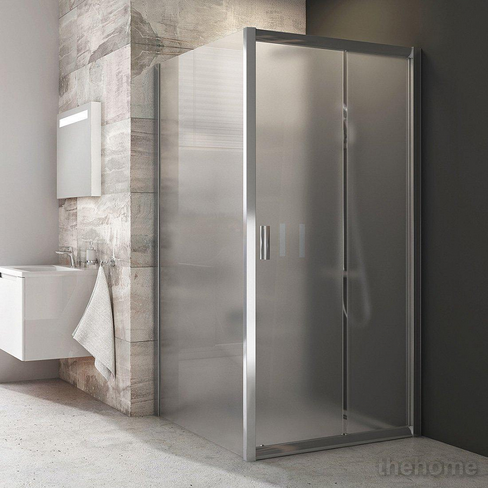 Душевая дверь Ravak BLIX BLDP2-120 блестящий+ Grape - TheHome