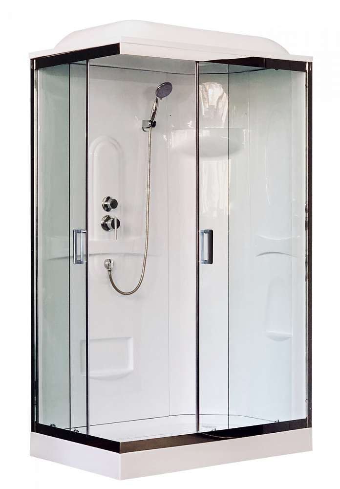Душевая кабина Royal Bath RB 8120HP1-T-CH (прозрачное) R - TheHome