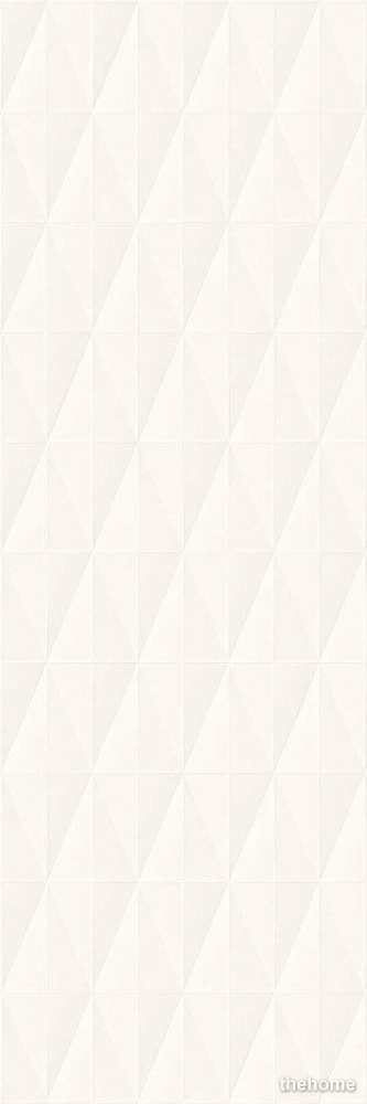 Плитка Eclettica White Struttura Diamond 3D 40x120 - TheHome