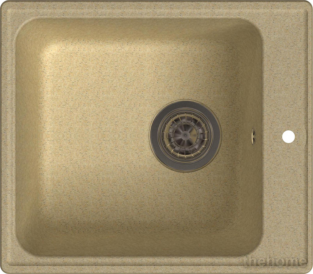 Кухонная мойка GranFest Quarz GF-Z17 444921 бежевая - TheHome