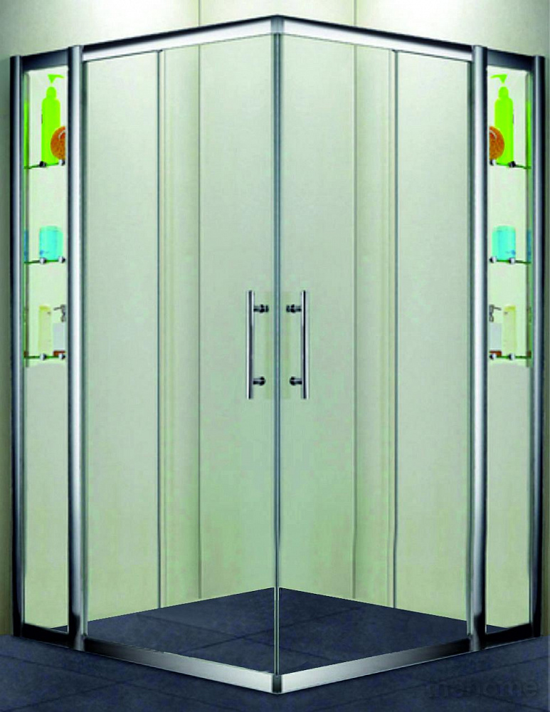 Душевой уголок RGW Hotel HO-312 110x110 см с полками - TheHome