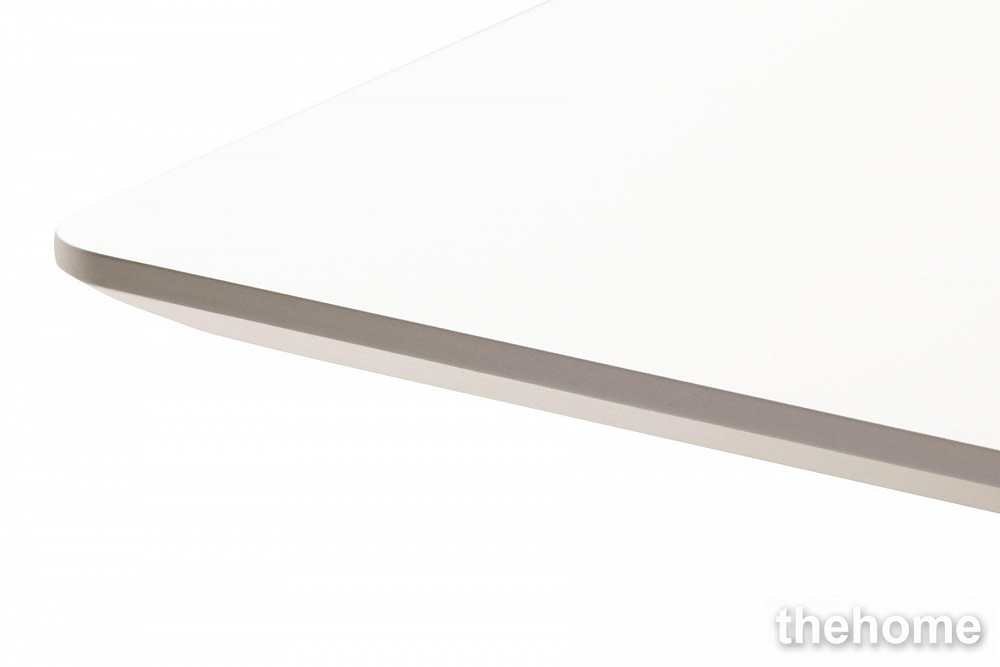 Стол R-Home Нарвик 960*960 Белый Темный орех - 4